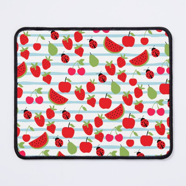 Item preview, Cute Striped Summer Fruit Pattern designed and sold by kapotka.