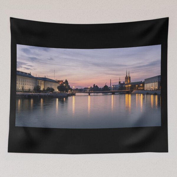 Item preview, Wroclaw in the summer sunset designed and sold by kohlenjunge.