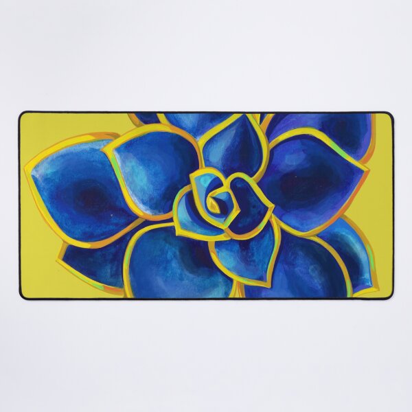 Item preview, Blue Rose Echeveria Succulent in Watercolor designed and sold by Savi Singh.
