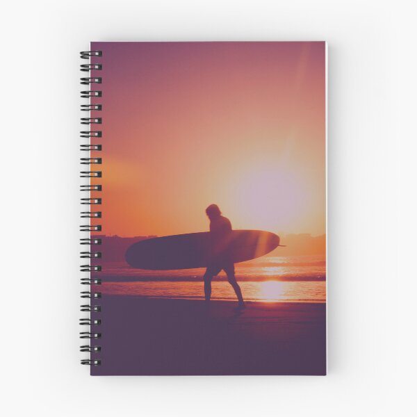Item preview, Surfing on beautiful  red orange sunset designed and sold by medoutfits.