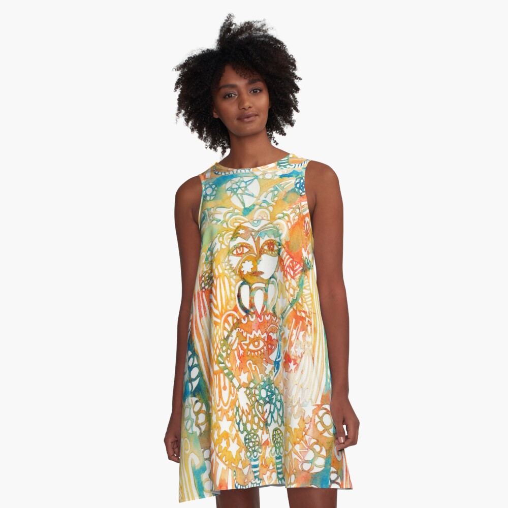 Item preview, A-Line Dress designed and sold by aremaarega.