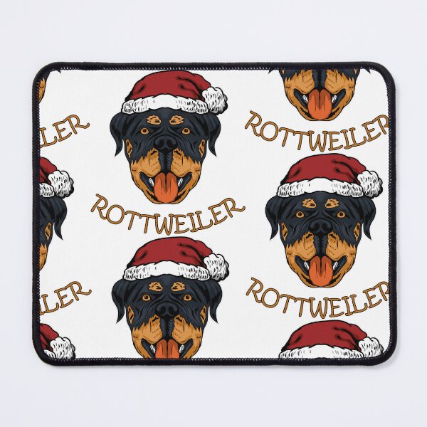 Item preview, dog rottweiler dog santa  designed and sold by wahyuart21.
