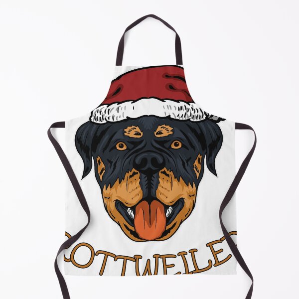Item preview, dog rottweiler dog santa designed and sold by wahyuart21.