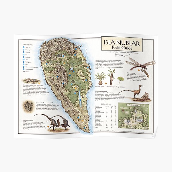 isla nublar optimal layout