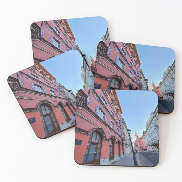 Item preview, Colorful Building in Ljubljana designed and sold by DJArtsDsgn.