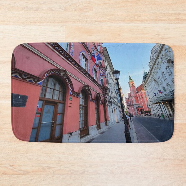 Item preview, Colorful Building in Ljubljana designed and sold by DJArtsDsgn.