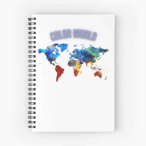 Aperçu de l'œuvre COLOR WORLD-COLORING WORLD MAP-SWEAT A CAPUCHE créée et vendue par joulay.