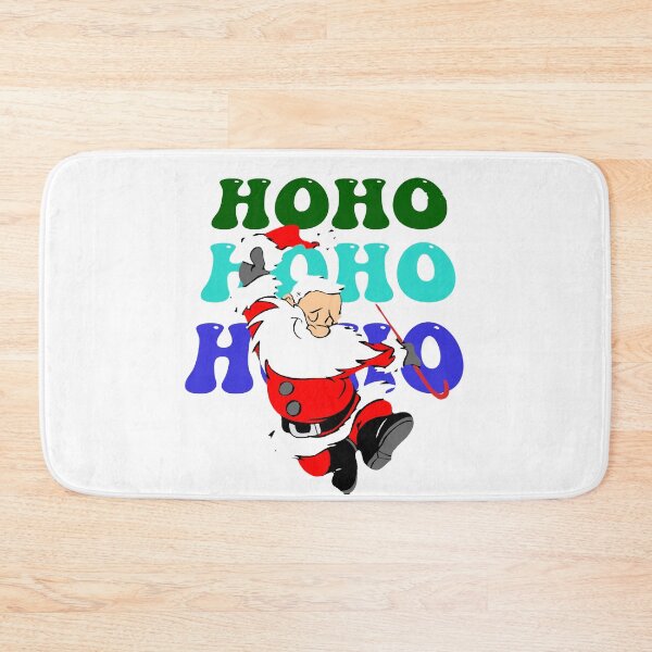 Item preview, HO HO HO Santa Claus kicking it real designed and sold by AspectArtWorks.