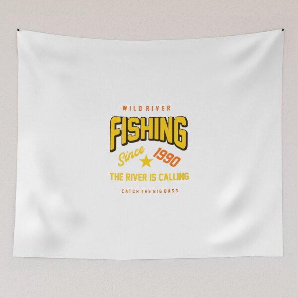Item preview, wildriver fishing since 1900 the river is calling catch the bigbass designed and sold by Usatazon on.