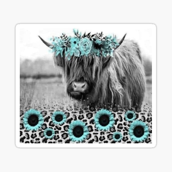 Blue Hyland Sticker