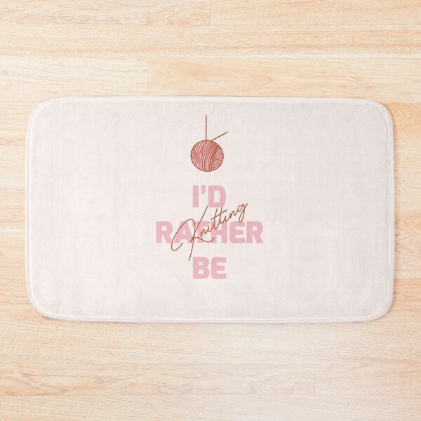Item preview, I'd rather be Knitting! designed and sold by kubranurgullu.