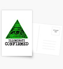 Illuminati Confirmed Postcards