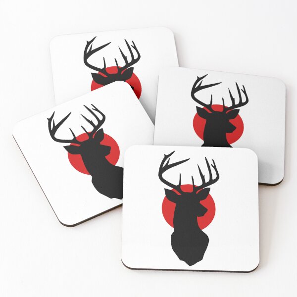 Item preview, Reindeer silhouette designed and sold by mylensflow.