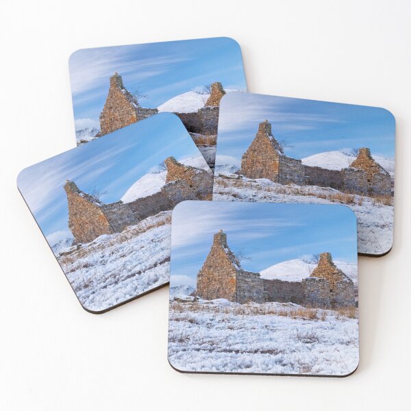 Item preview, Kilchrist Ruin in Winter Strath Suardal,  Skye Scotland. designed and sold by PhotosEcosse.