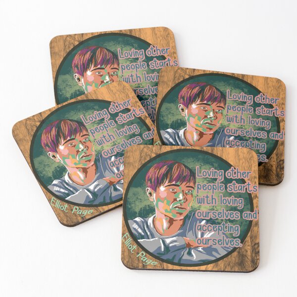 Item preview, Elliot Page designed and sold by 2DHeatherB.