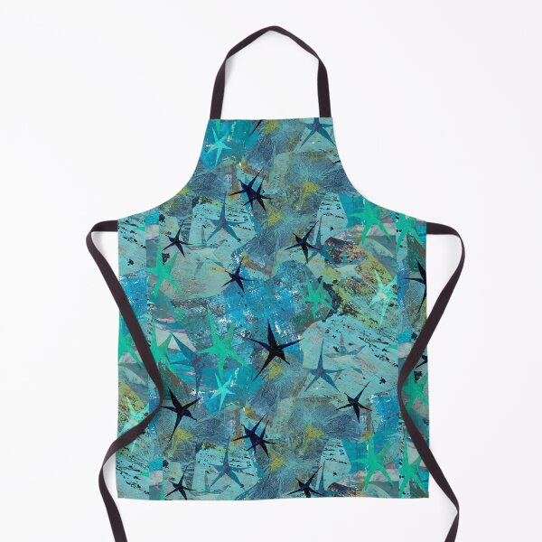 Item preview, Magical Starry Winter Night Abstract Pattern designed and sold by ginaisarty.