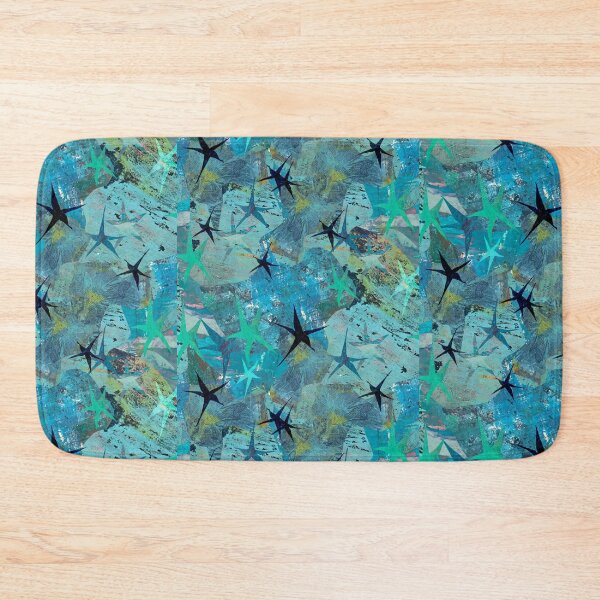 Item preview, Magical Starry Winter Night Abstract Pattern  designed and sold by ginaisarty.