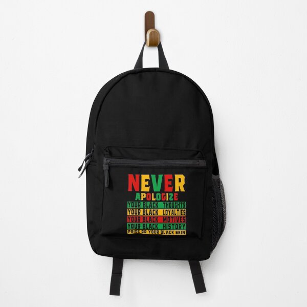 Item preview, Never Apologize Black History Month BLM Melanin Pride Afro designed and sold by Toumi ⭐⭐⭐⭐⭐.