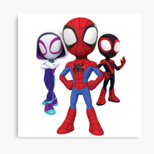 Spidey And His Amazing Friends Canvas Print for Sale by Vegas