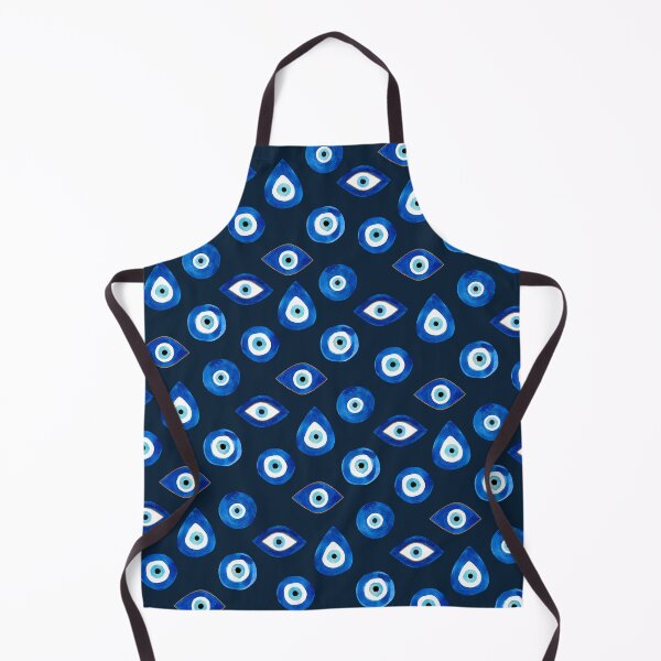 Item preview, EVIL EYE-turkish nazar (navy) designed and sold by BEATRIZ ABAITUA.