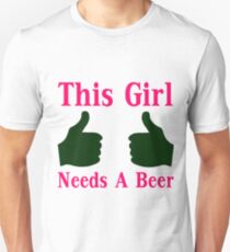 This Guy Needs A Beer Unisex T-Shirt