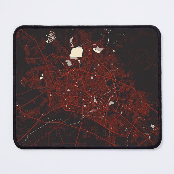 Item preview, Leon City Map of Guanajuato, Mexico - Vector designed and sold by deMAP.