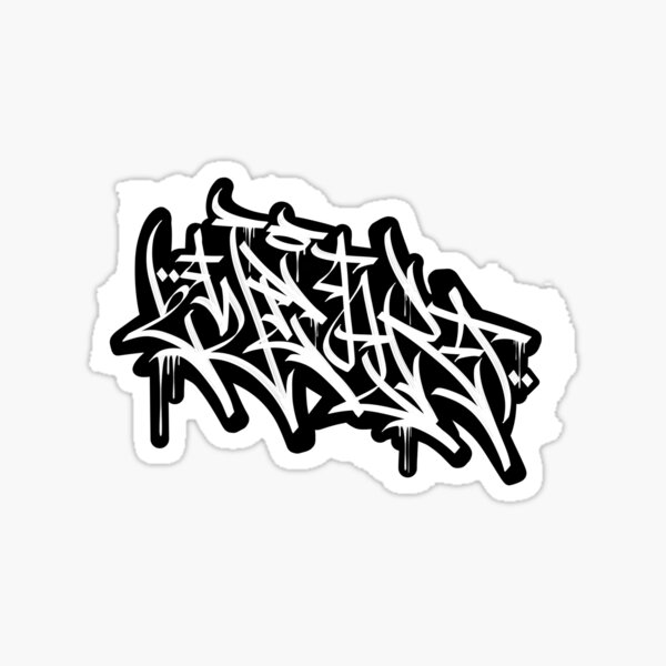 Graffiti Style Stickers for Sale