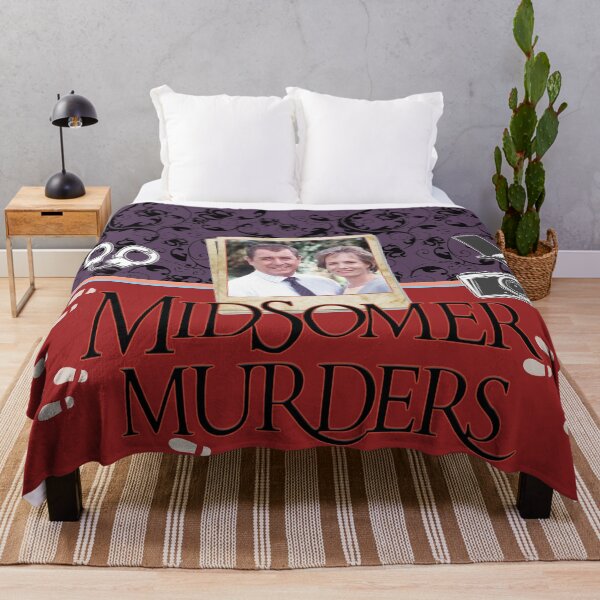 Vista previa del artículo con la obra «El inspector Barnaby investiga en Midsomer Murders y resuelve apasionantes casos criminales en la idílica Inglaterra, gran serie», diseñado y vendido por Mauswohn.