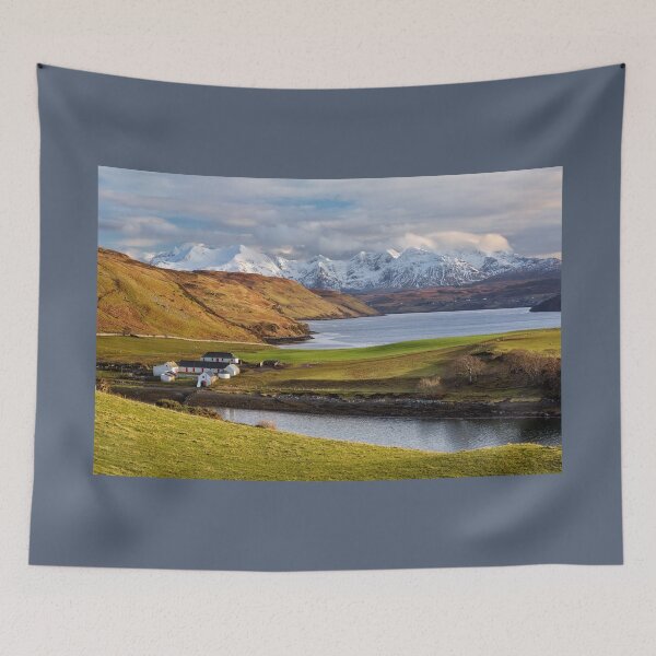 Item preview, The Cuillins and Gesto Farm, Skye, Scotland. designed and sold by PhotosEcosse.