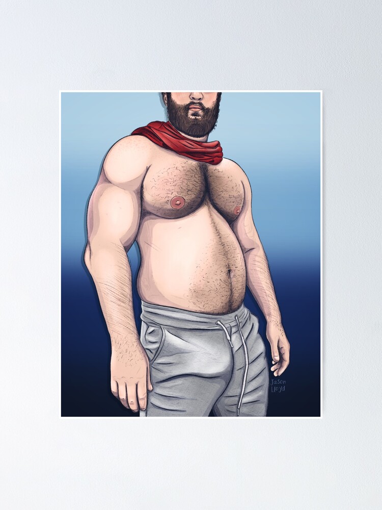 Beefy Men Water Bottle by Jason Lloyd