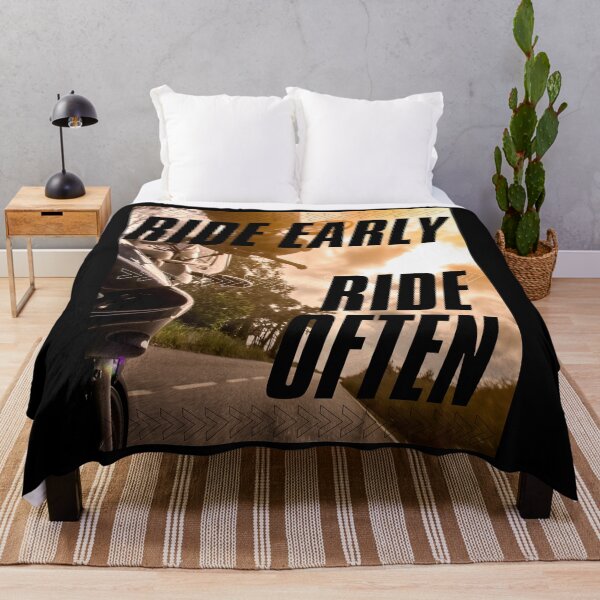 Item preview, Ride Early Ride Often 01 White Text designed and sold by TWMBDesigns.