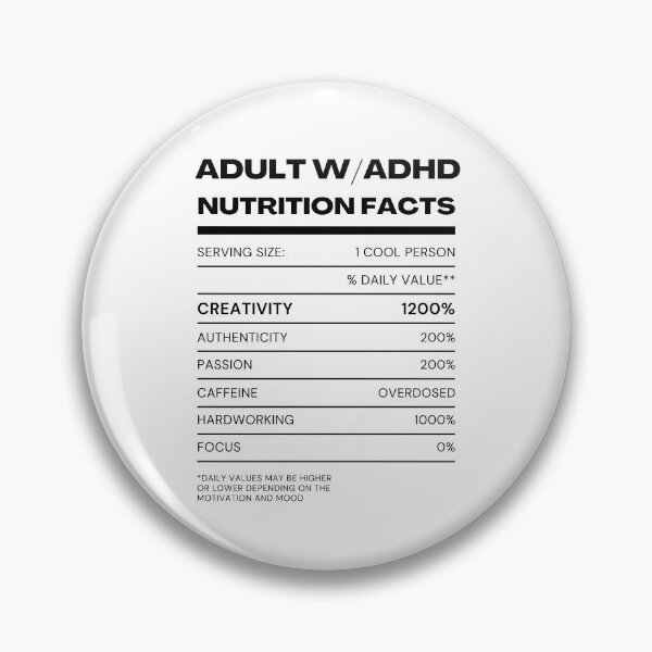 Item preview, ADHD Joke designed and sold by BuraxisQuotes.