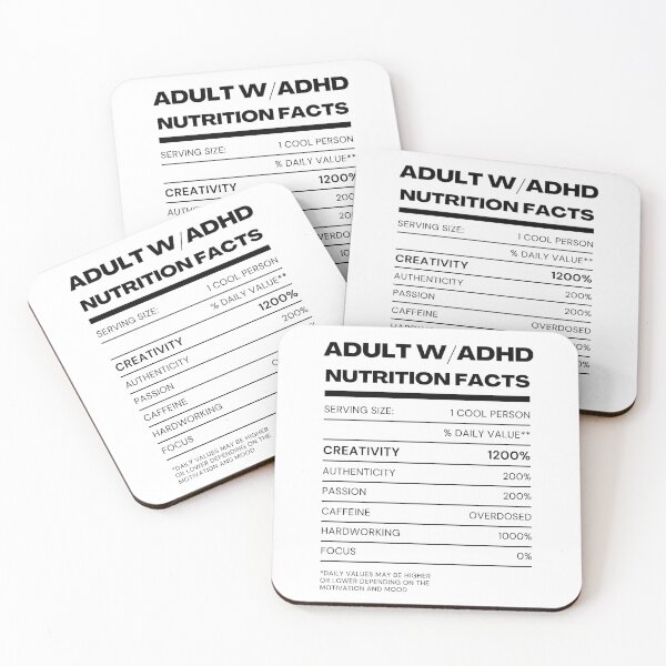 Item preview, ADHD Joke designed and sold by BuraxisQuotes.