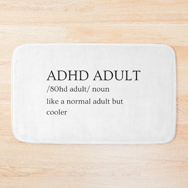 Item preview, ADHD Joke designed and sold by BuraxisQuotes.