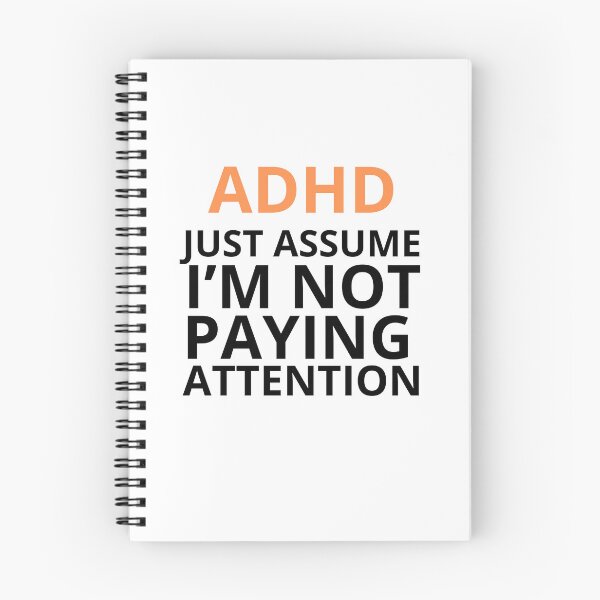 Item preview, ADHD Quote designed and sold by BuraxisQuotes.