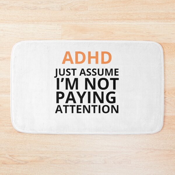 Item preview, ADHD Quote designed and sold by BuraxisQuotes.
