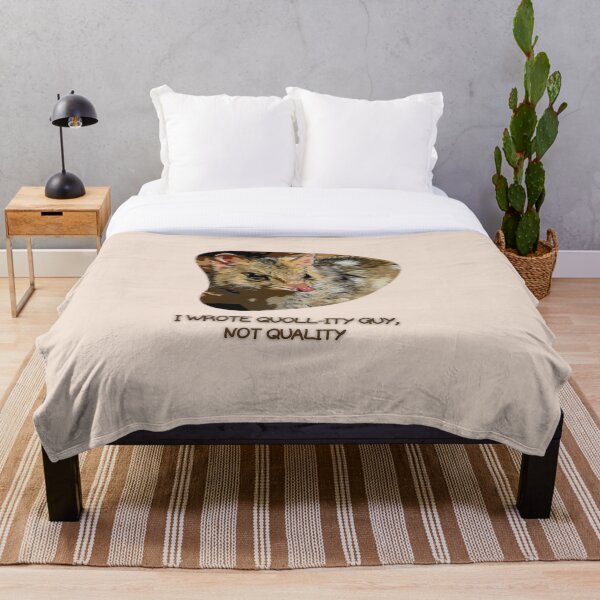 Item preview, I wrote quoll-ity guy, not quality Quoll designed and sold by ZoologistGal.
