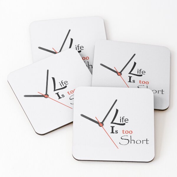Item preview, Life is too short designed and sold by Mahe-Art.