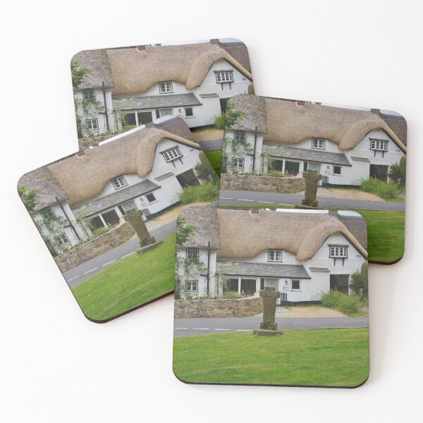 Item preview, Cottages On The Green, North Bovey, Devon UK designed and sold by lezvee.