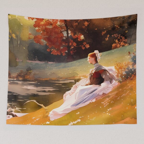 Item preview, Sitting by the River designed and sold by numgis.