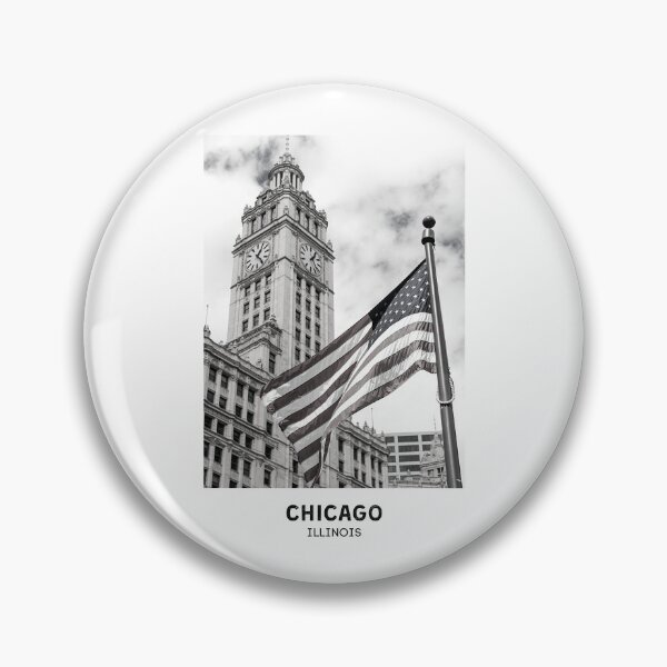 Item preview, Wrigley Building Michigan Chicago Illinois USA designed and sold by SirajDecors.