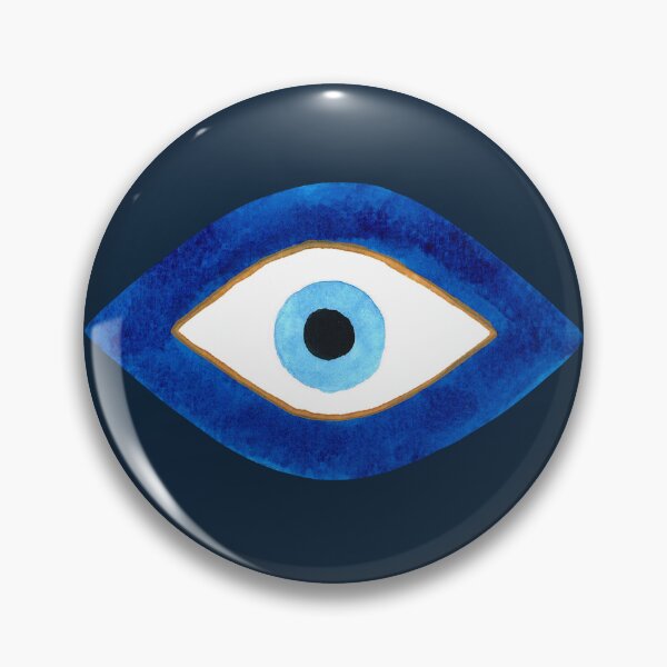 Item preview, EVIL EYE-turkish nazar (white) designed and sold by BEATRIZ ABAITUA.