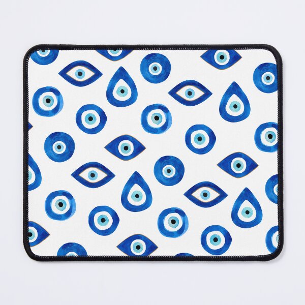 Item preview, EVIL EYE-turkish nazar (white) designed and sold by BEATRIZ ABAITUA.