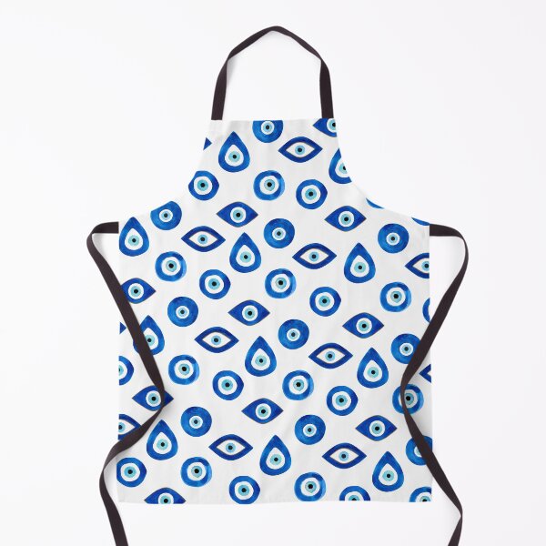 Item preview, EVIL EYE-turkish nazar (white) designed and sold by BEATRIZ ABAITUA.