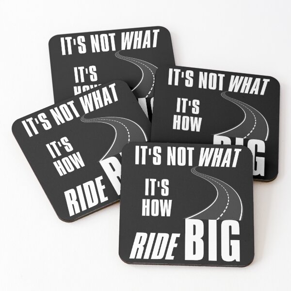 Item preview, It's Not What It's How Ride Big 02 White Text designed and sold by TWMBDesigns.