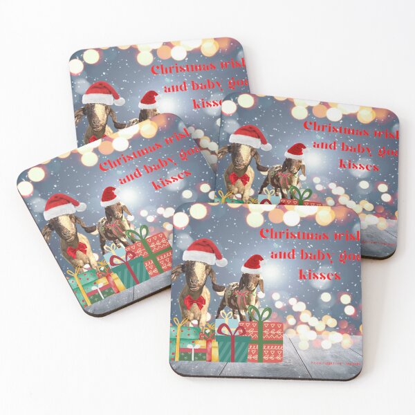 Item preview, Holiday Goats | Christmas Goats | Cute Goats designed and sold by PistolRidgeFarm.