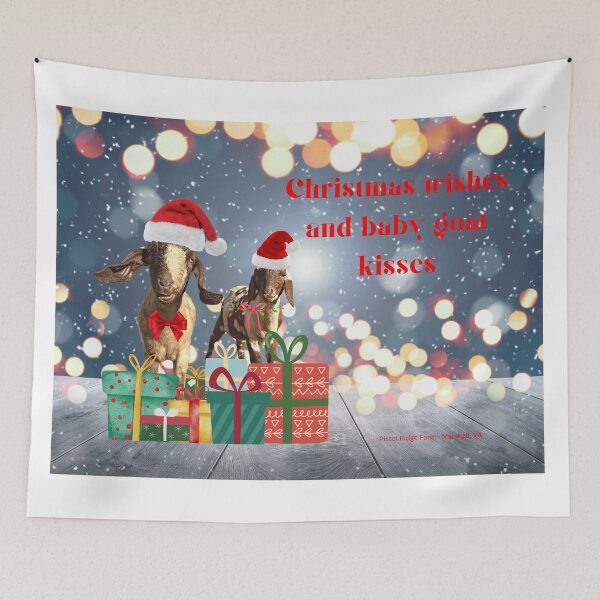 Item preview, Holiday Goats | Christmas Goats | Cute Goats designed and sold by PistolRidgeFarm.
