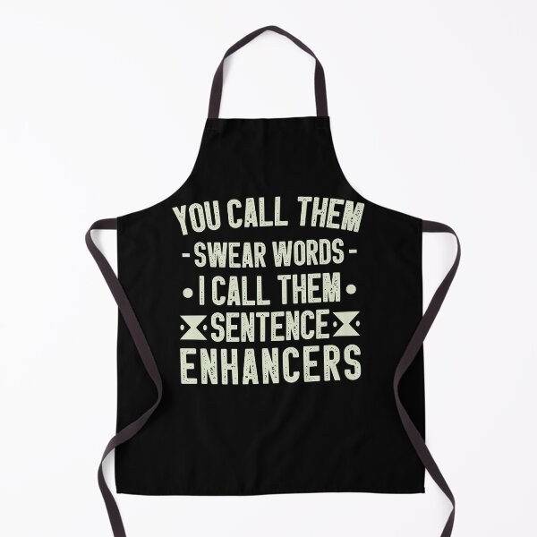 Item preview, You Call Them Swear Words I Call Them Sentence Enhancers / Funny Sarcastic Gift Idea Colored Vintage / Gift for Christmas designed and sold by Chamssou.