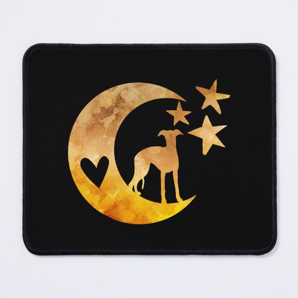Item preview, Whippet Moon Stars Dog Art designed and sold by BittenByErmines.