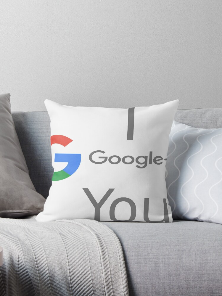 google | Throw Pillow